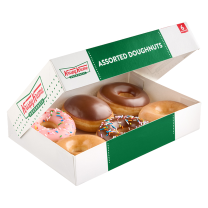 Krispy Kreme® 6-Count Classic Assorted Doughnuts