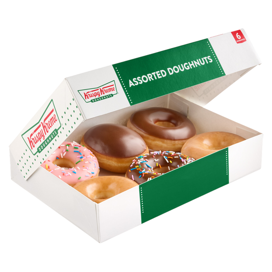 Krispy Kreme® 6-Count Classic Assorted Doughnuts