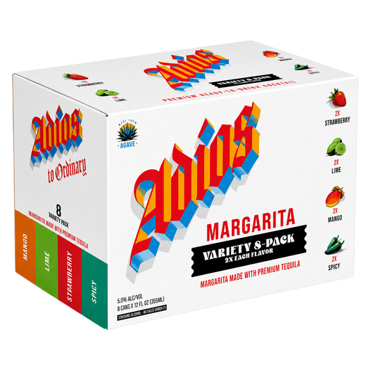 Adios Tequila Variety 8pk 12oz Can 5% ABV