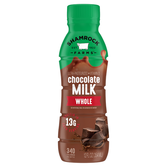 Shamrock Farms Whole Chocolate Milk 12oz