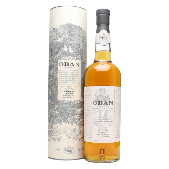 Oban 14 Year Old Single Malt Scotch Whisky, 750 mL (86 Proof)