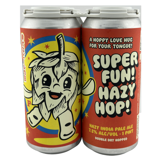 Paperback Brewing Super Fun! Hazy Hop! IPA (4PKC 16 OZ)