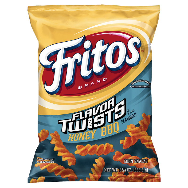 Fritos Flavor Twists Honey BBQ Corn Chips 9.25oz