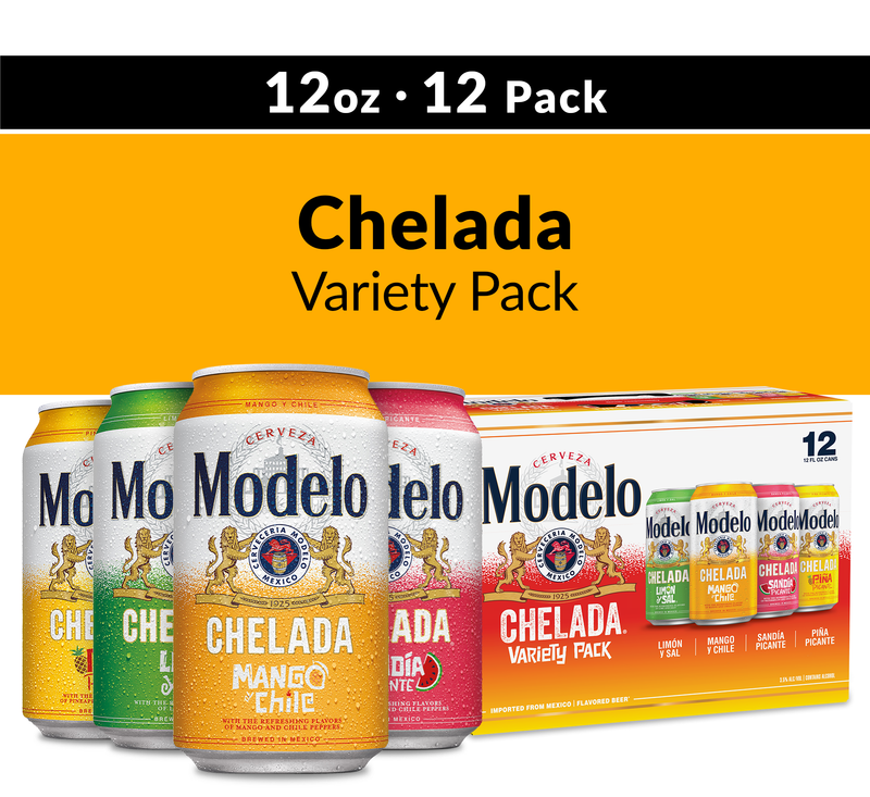 Modelo Chelada Variety 12pk 12oz Can 3.5% ABV