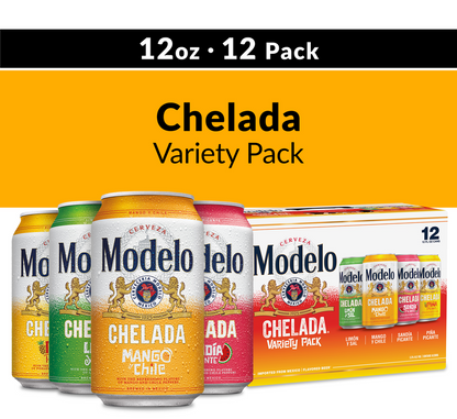 Modelo Chelada Variety 12pk 12oz Can 3.5% ABV