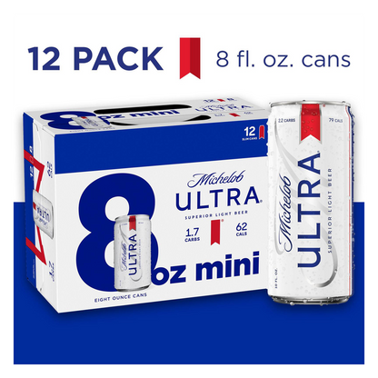 Michelob Ultra 12pk 8oz Can