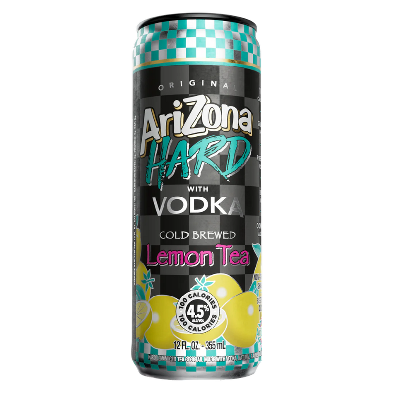 Arizona Hard Tea Vodka Variety Pack 8pk 12oz Can