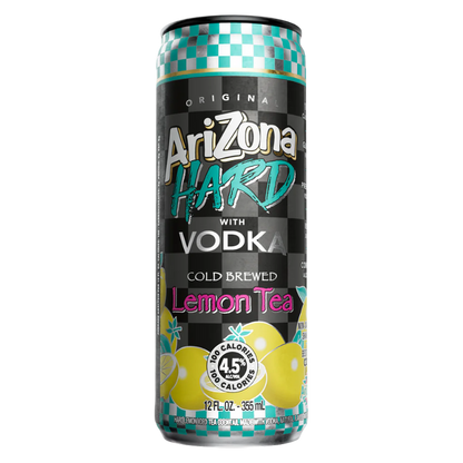Arizona Hard Tea Vodka Variety Pack 8pk 12oz Can