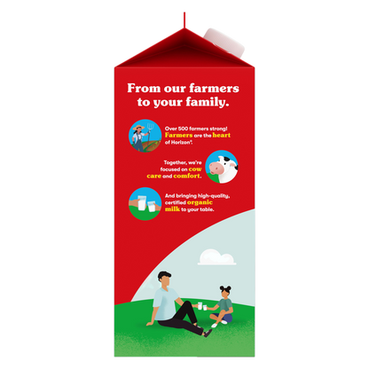 Horizon Organic 1% Reduced Fat Milk - 1/2 Gallon