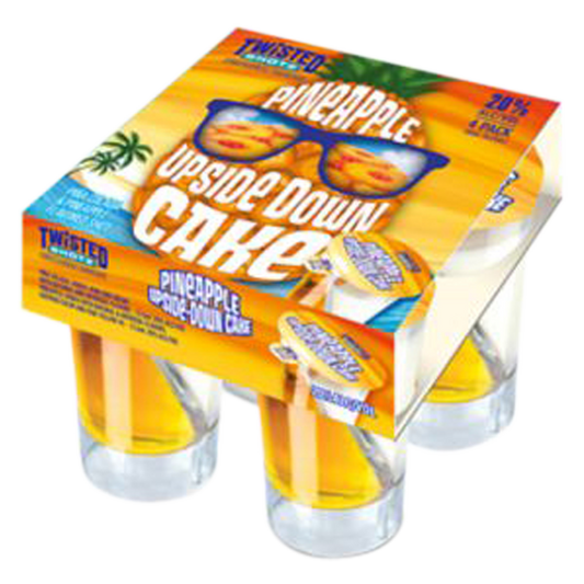 Twisted Shotz Pineapple 4pk 25ml