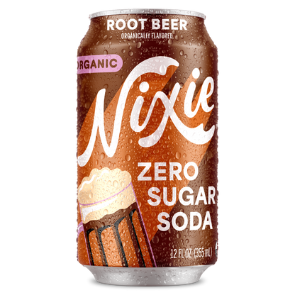 Nixie Organic Zero Sugar Soda Variety Pack 8pk 12oz Can