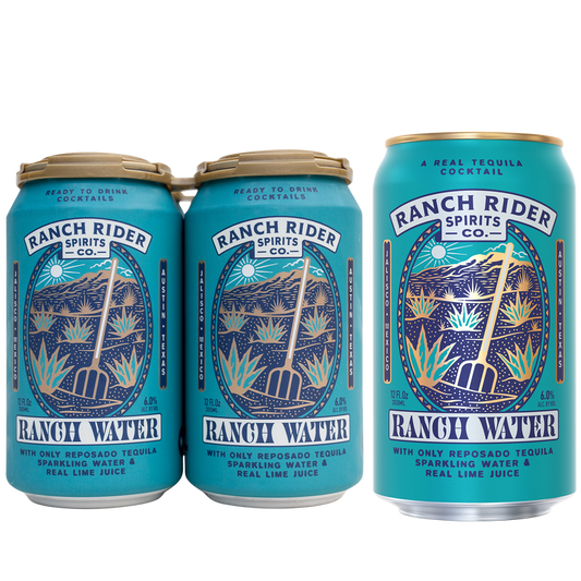 Ranch Rider Spirits Ranch Water 4pk 12oz Can 6% ABV