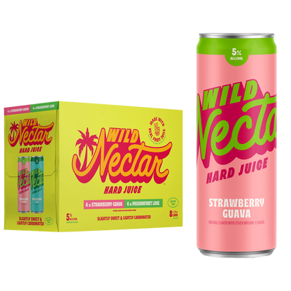 Wild Nectar Hard Juice Variety 8pk 12oz Can 5% ABV