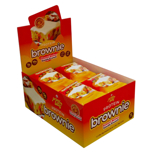 Prime Bites Protein Brownie Peanut Butter Candy Crunch 12 CT