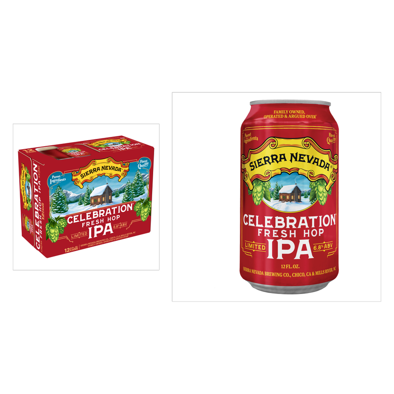 Sierra Nevada Celebration Fresh Hop IPA 12pk 12oz Can