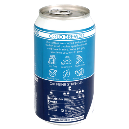 Seattles Best Classic Nitro Cold Brew Coffee 12oz Can