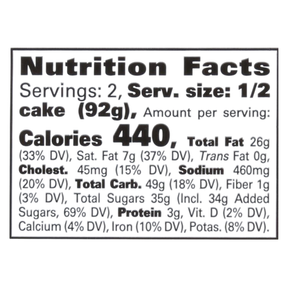 Carrot Cake with Cream Cheese Icing - 1ct