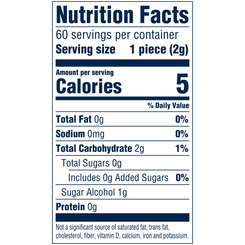 ORBIT WHITE Sweet Mint Sugar Free Chewing Gum, 120 Ct