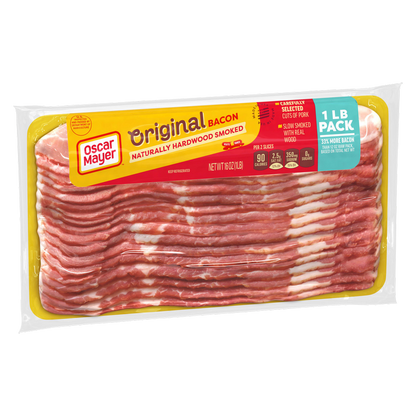 Oscar Mayer Naturally Hardwood Smoked Bacon (CA/MA) - 16oz