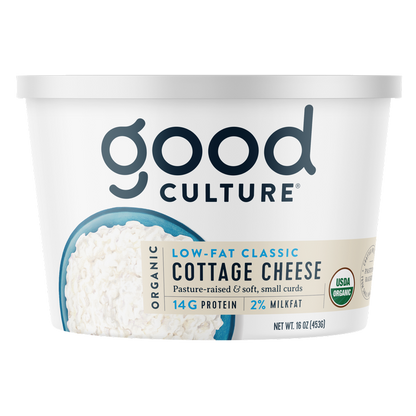 Good Culture Organic 2% Low-Fat Cottage Cheese - 16 oz