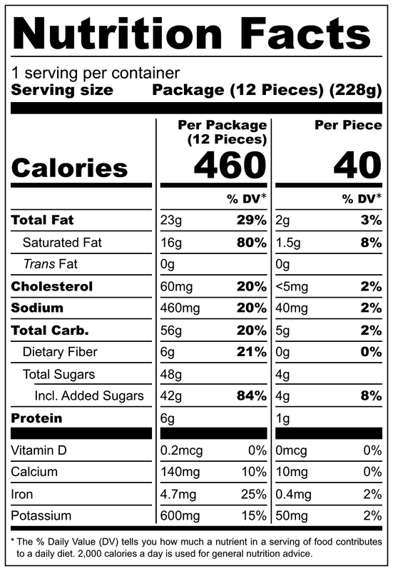 Gopuff Chocolate Fudge Ice Cream Bubbles - 8 oz