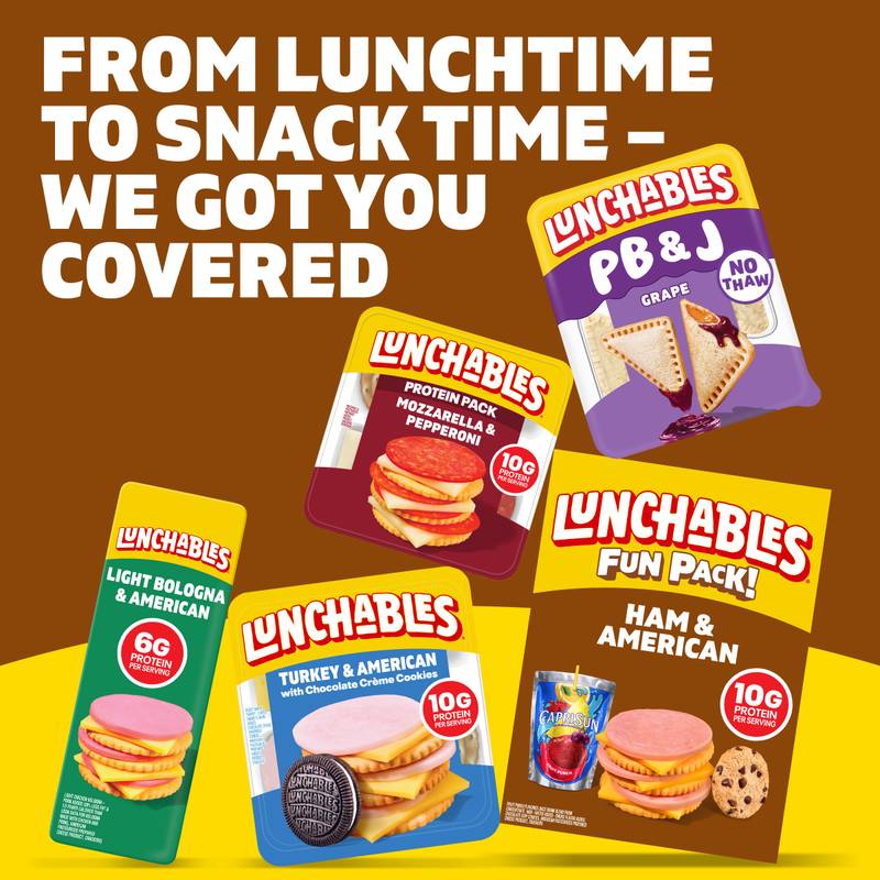 Lunchables Ham & American Cheese Lunch Combinations with Capri Sun - 9.1oz