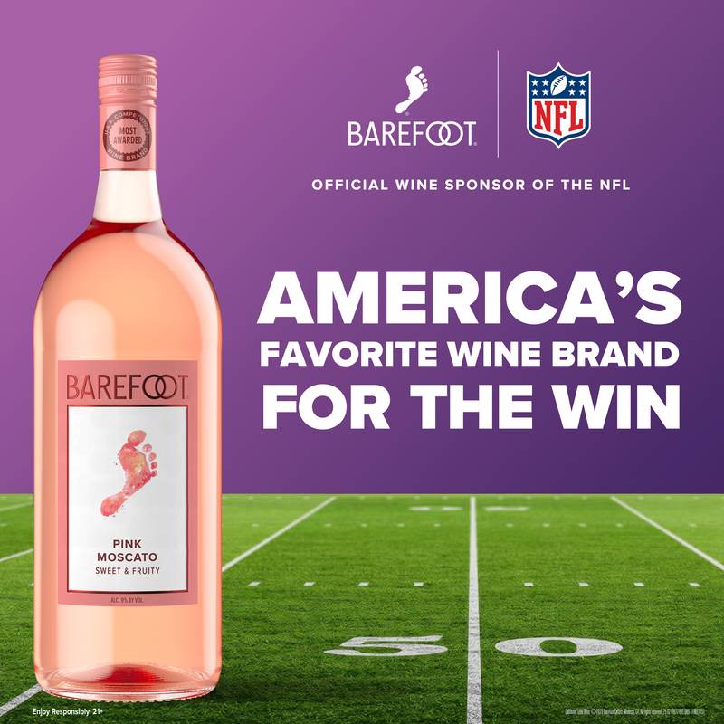Barefoot Pink Moscato 1.5L