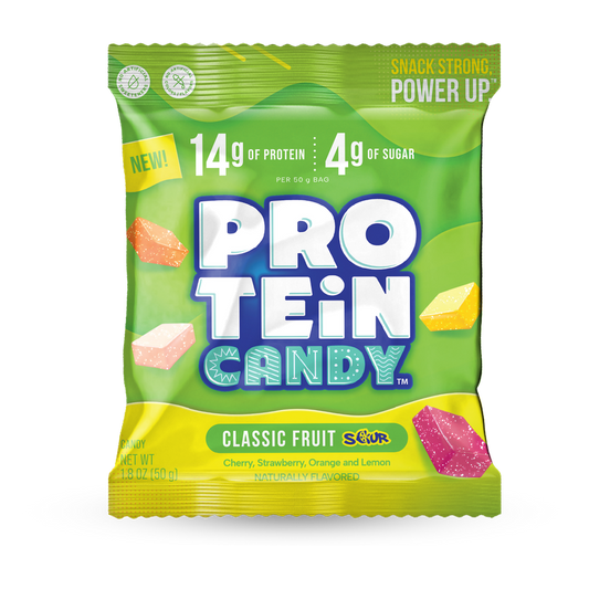 Protein Candy Classic Fruit Sour, 1.9oz