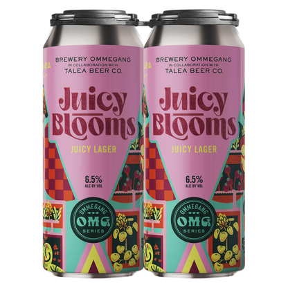 Ommegang Juicy Blooms 4pk 16oz Can 6.5% ABV