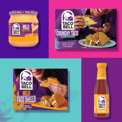 Kraft Heinz Taco Bell Mild Taco Sauce, 7.5oz.
