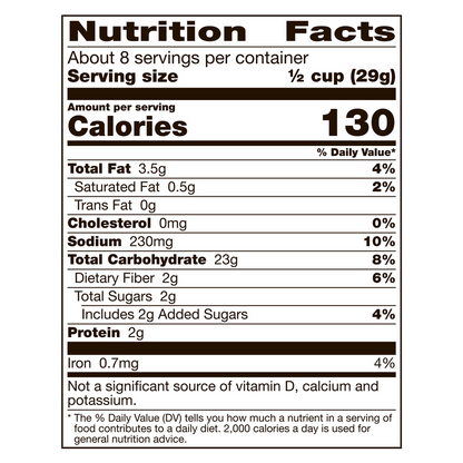 Chex Mix Traditional Snack Mix 8oz