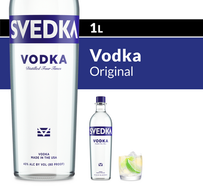 Svedka Vodka 1L