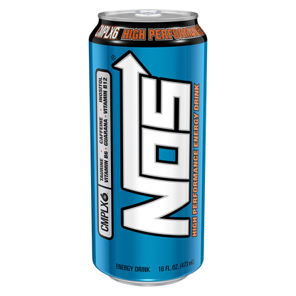 NOS Energy Drink 12pk 16oz Can- XL