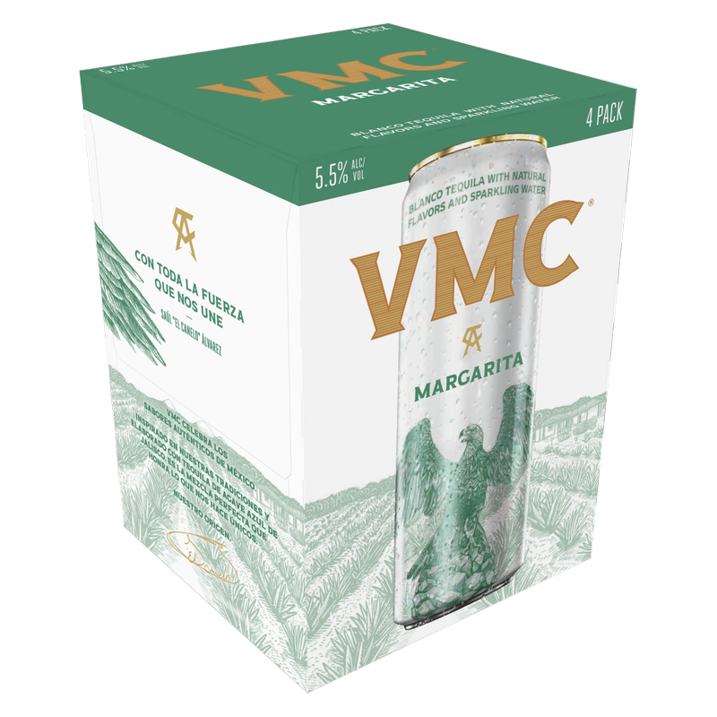 VMC Margarita Tequila Cocktail 4pk 355ml 5.5% ABV