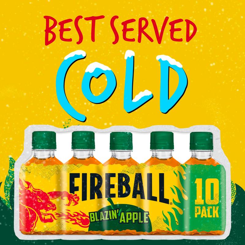 Fireball Apple 10pk 50ml 16.5% ABV