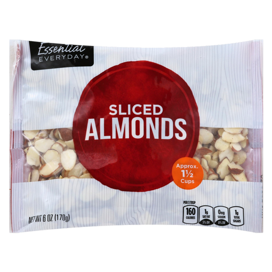 Essential Everyday Sliced Almonds, 6oz.