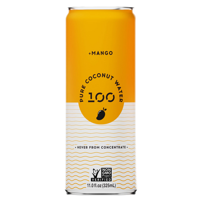 100 Coconuts Pure Mango 11oz Can