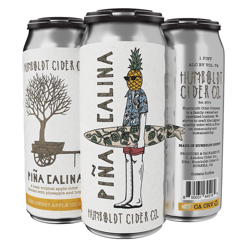 Humboldt Cider Co. Seasonal - BlackBEARy (4PKC 16 OZ)