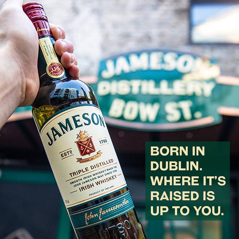 Jameson Irish Whiskey 750ml (80 proof)