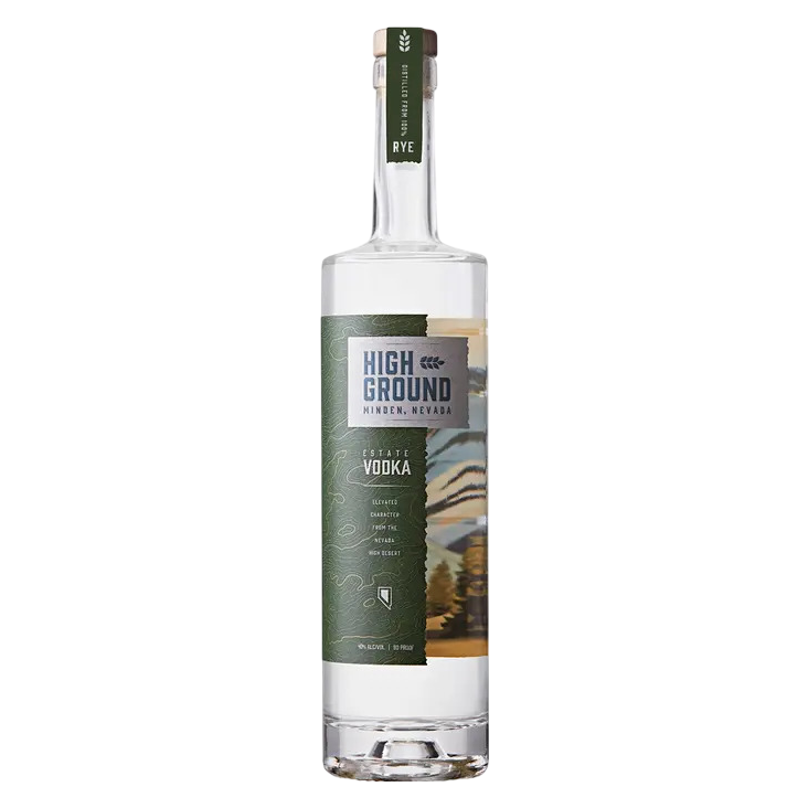 High Ground Vodka 750ml Bottle