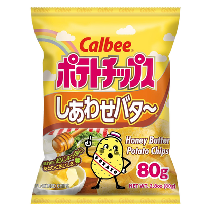 Calbee Honey Butter Potato Chips. 2.8oz