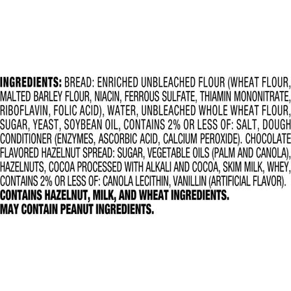 Smucker's Frozen Uncrustables Chocolate Hazelnut 4ct