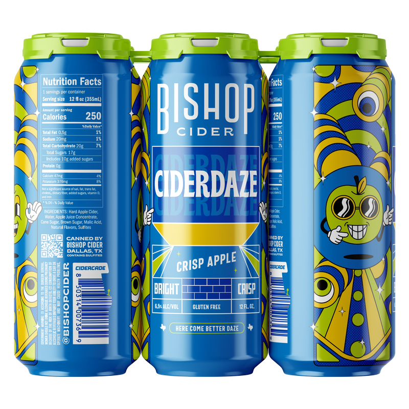 Bishop Cider Ciderdaze 6pck 12oz Can 6.5% ABV