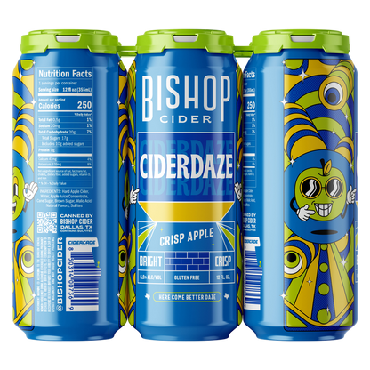Bishop Cider Ciderdaze 6pck 12oz Can 6.5% ABV