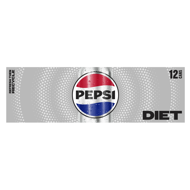 Diet Pepsi 12pk 12oz Can