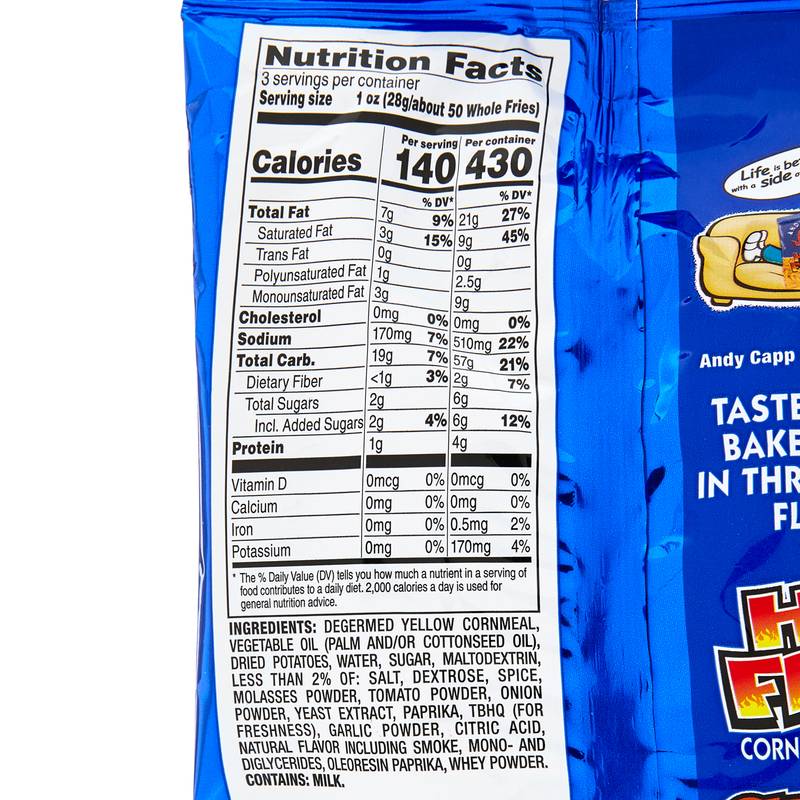 Andy Capp's BBQ Fries 3oz