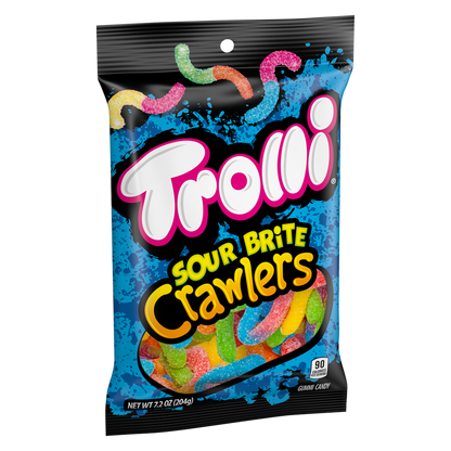 Trolli Sour Brite Crawlers Gummy Candy 7.2oz