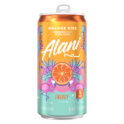 Alani Energy Orange Kiss 4pk 8.4oz Can