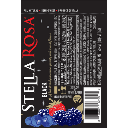 Stella Rosa Black 2-pk Cans 250ml