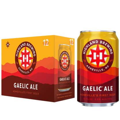 Highland Gaelic Ale 12pk 12oz Can 5.6% ABV